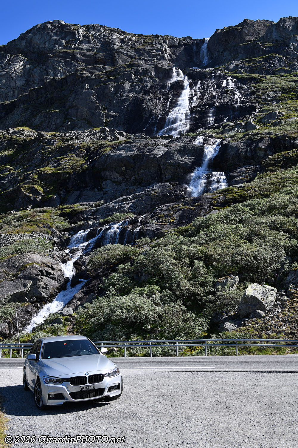 Cascade à Nufsgrøvan Viewpoint