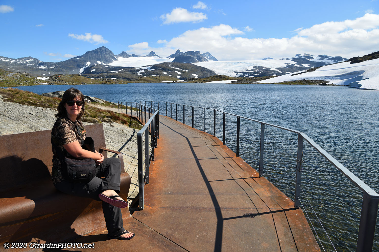 Pause au bord du lac Fantesteinsvatnet