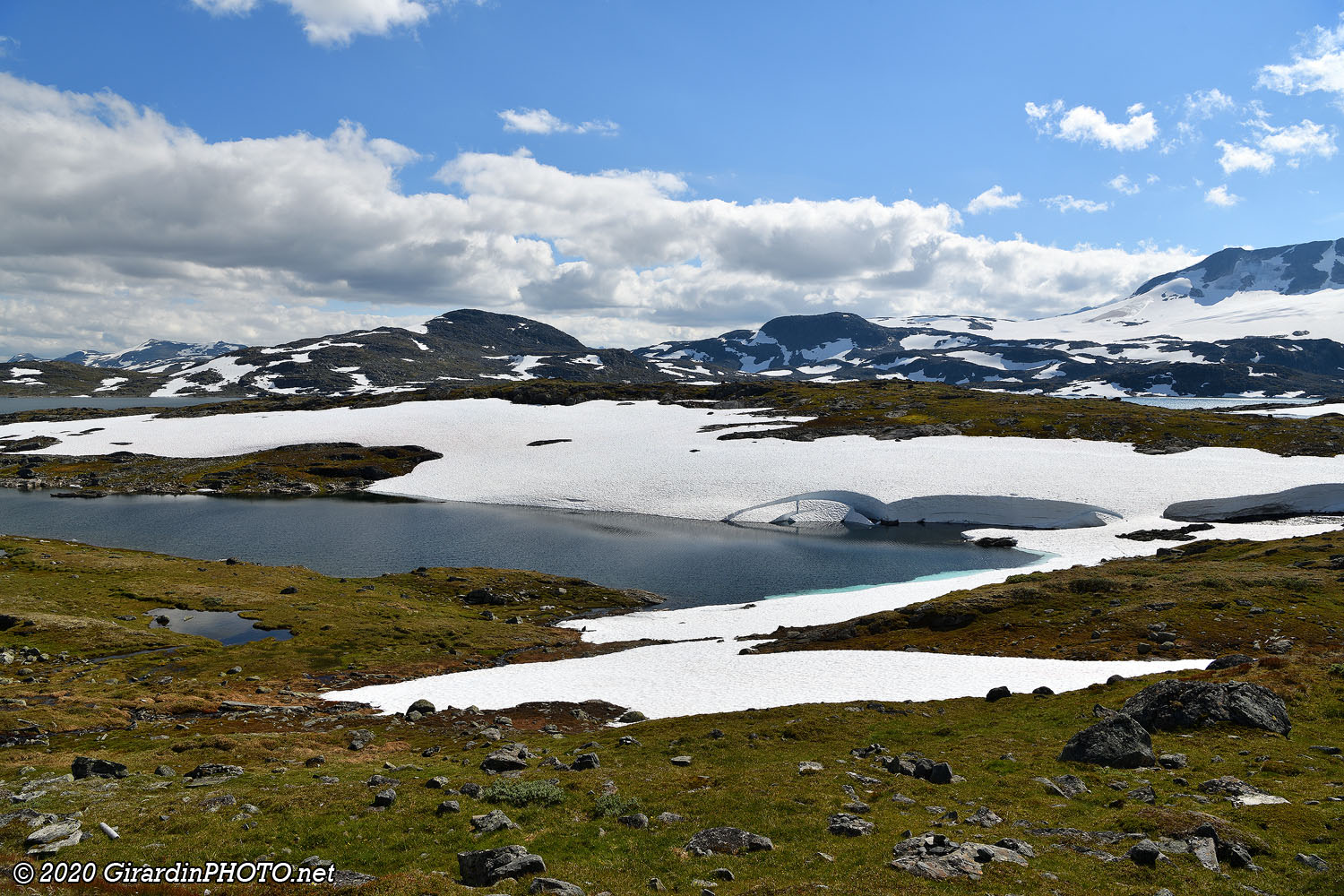Arrêt près du Mefjell Montain picnic