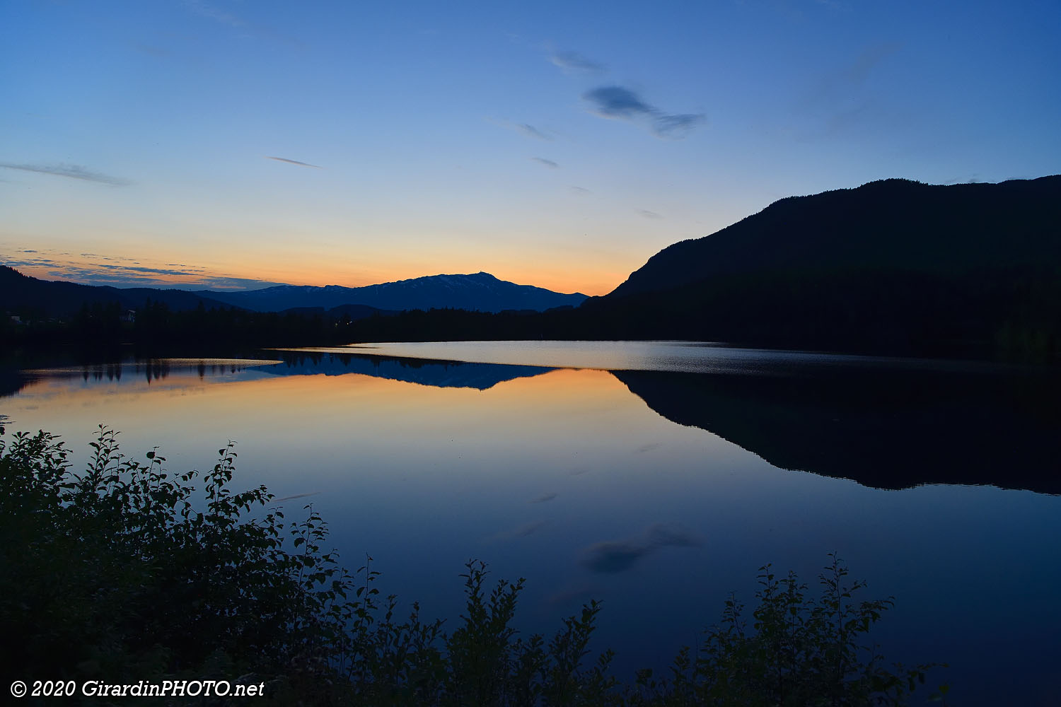 Vue sur le lac Monsvatnet depuis le camping