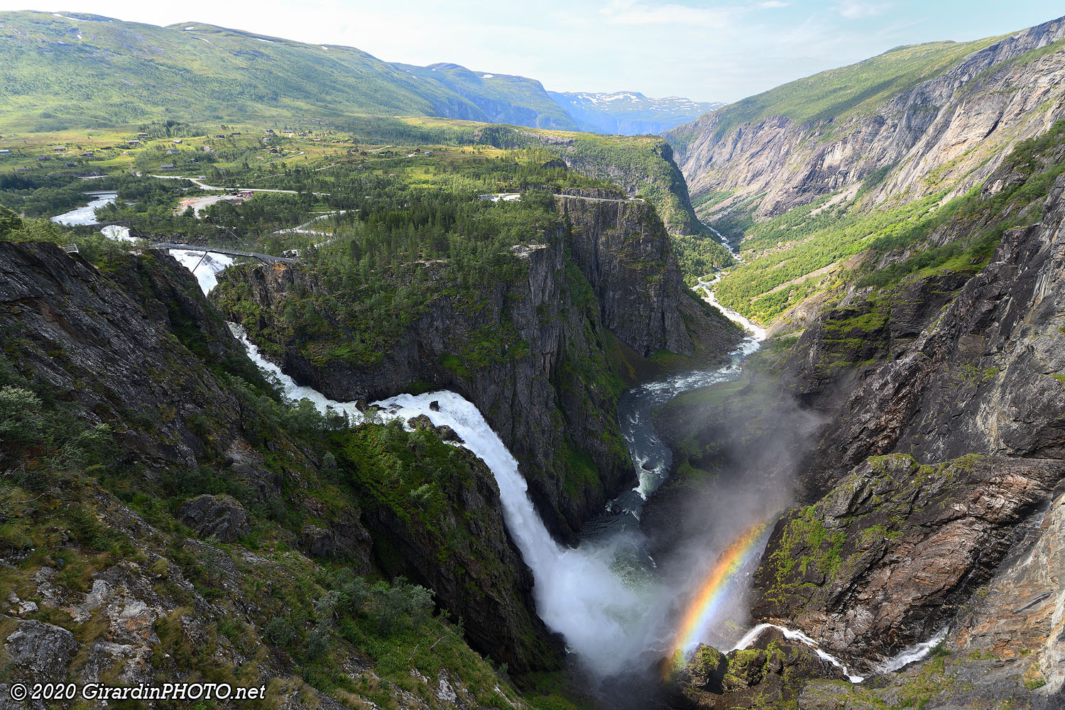 Chute d'eau Voringsfossen (2)