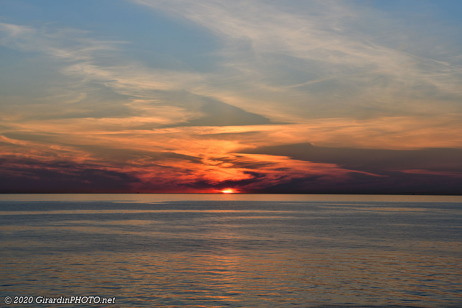 Coucher du soleil
