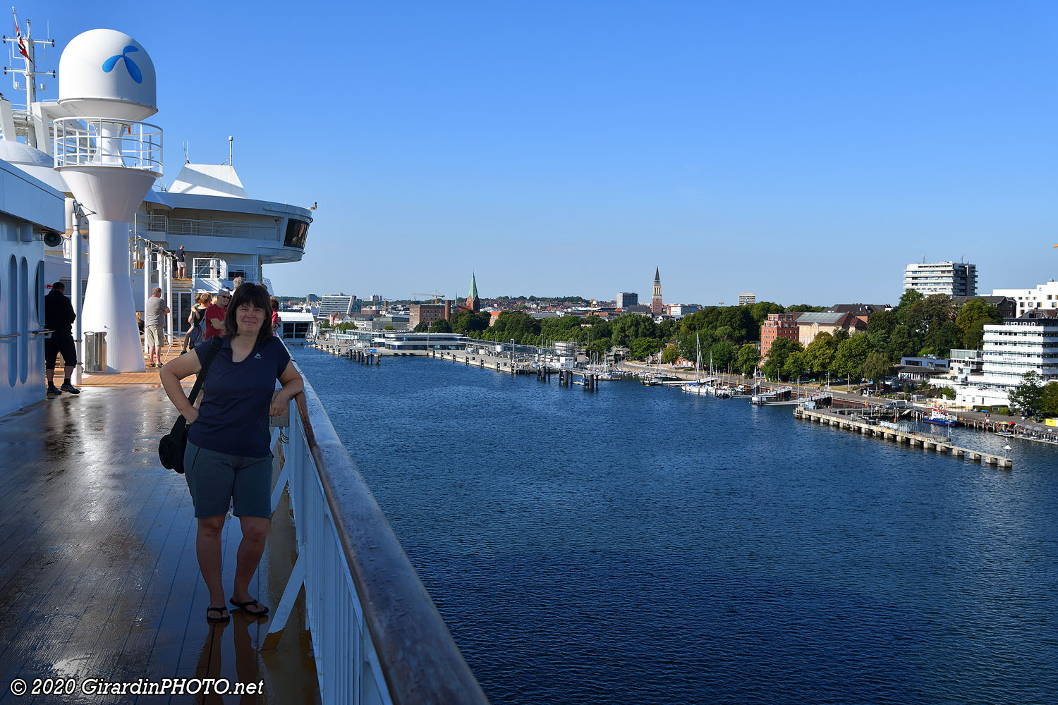 Arrivée au port de Kiel