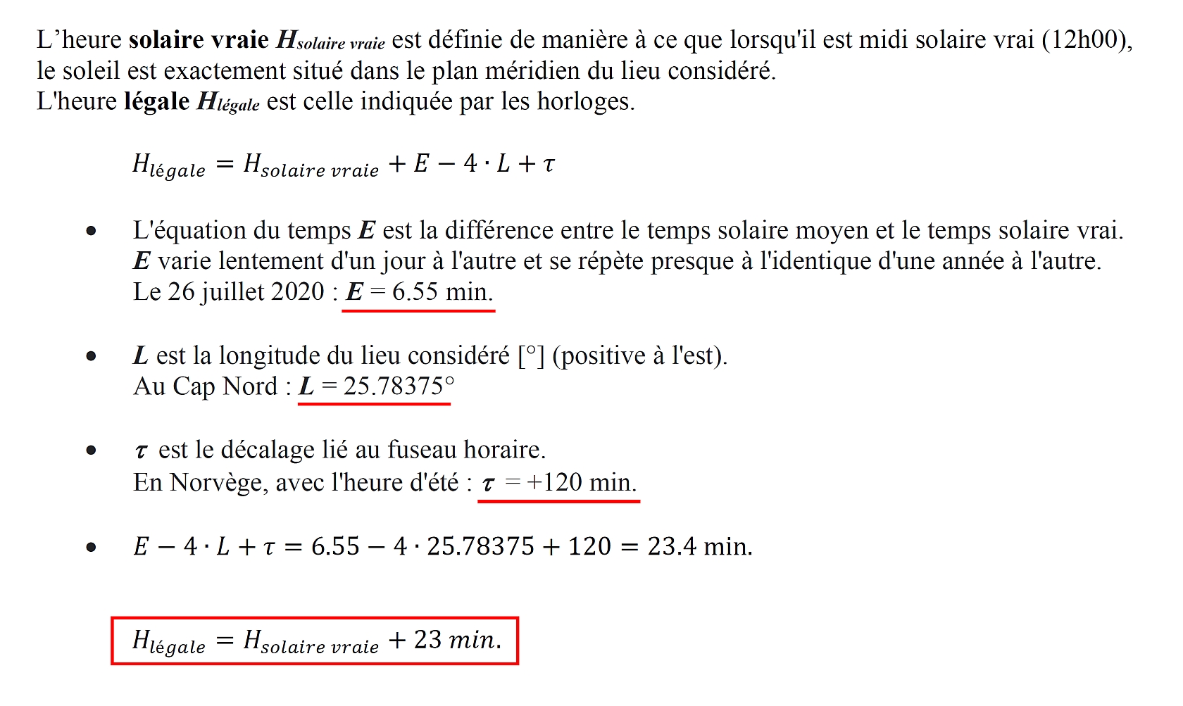 Calcul