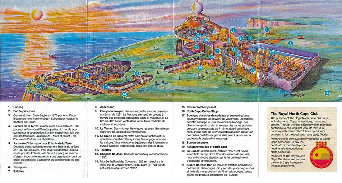 Plan du Nordkapp