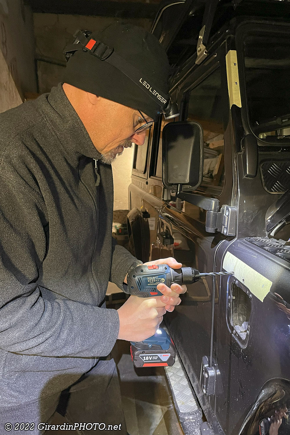 Installation du snorkel Mantec