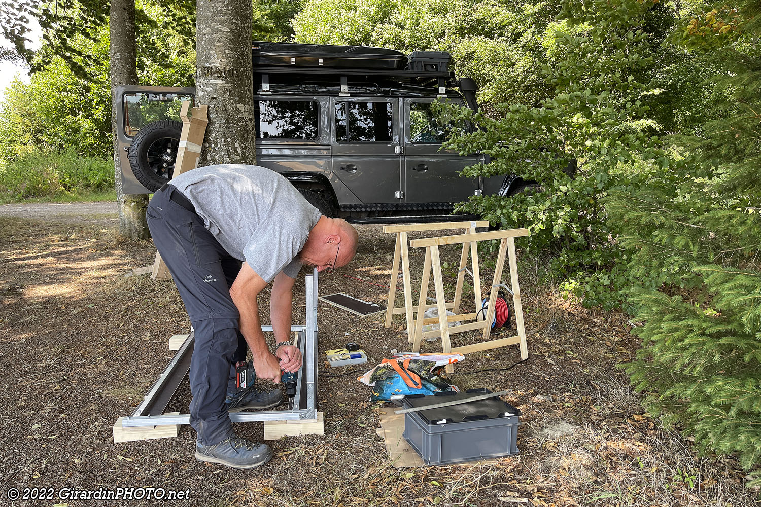 Fabrication du sommier