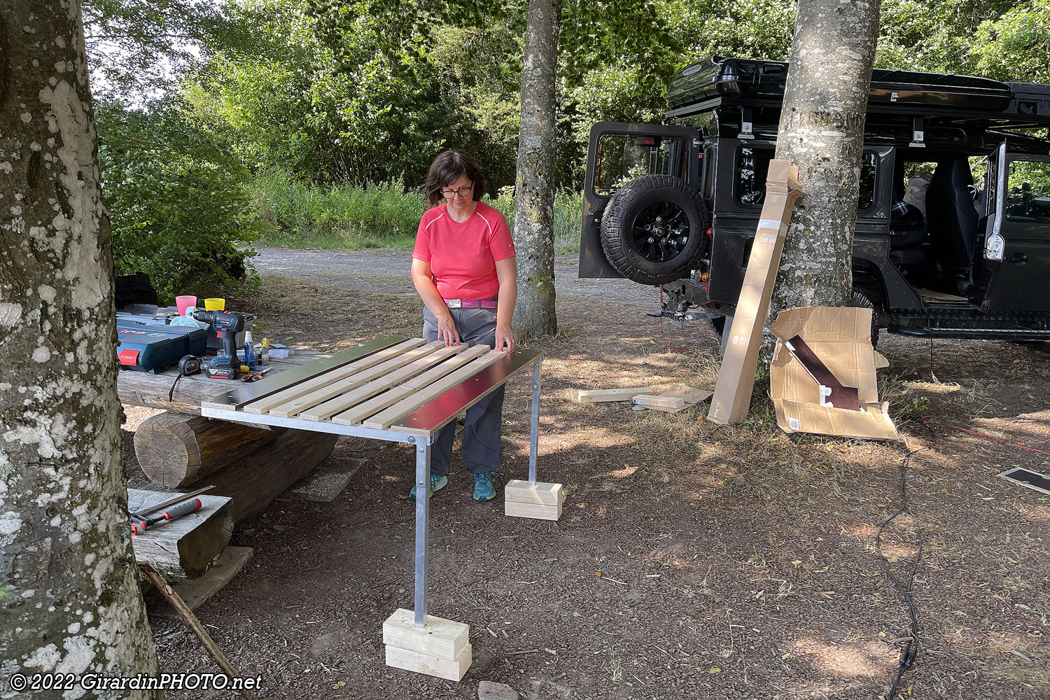 Fabrication du sommier