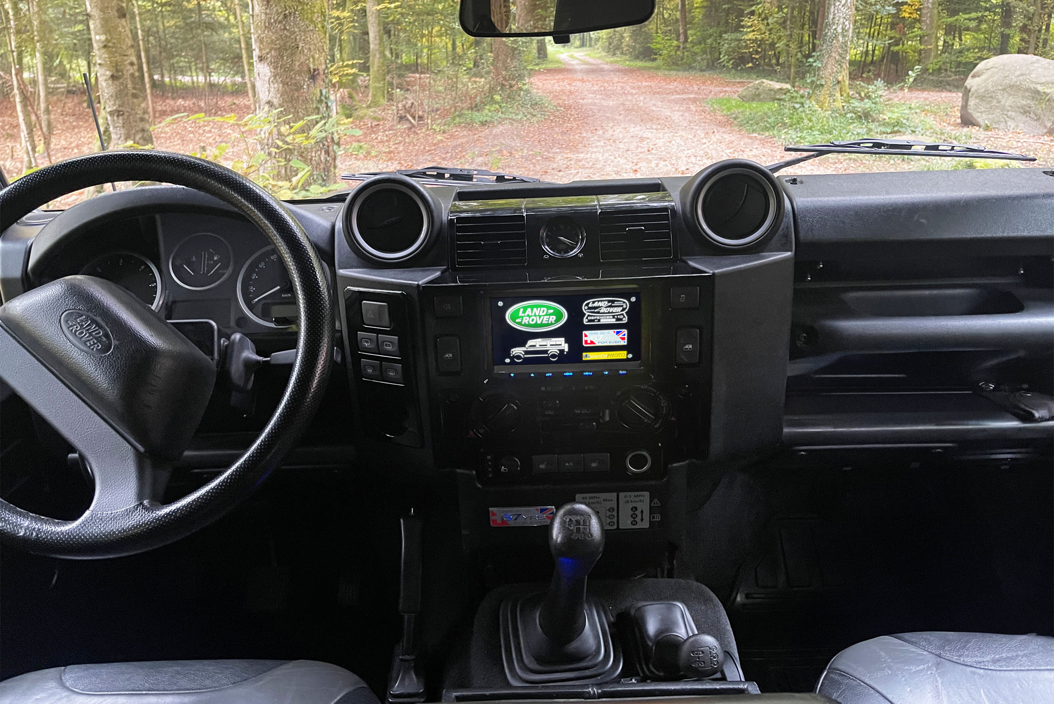 Travaux sur le Defender
